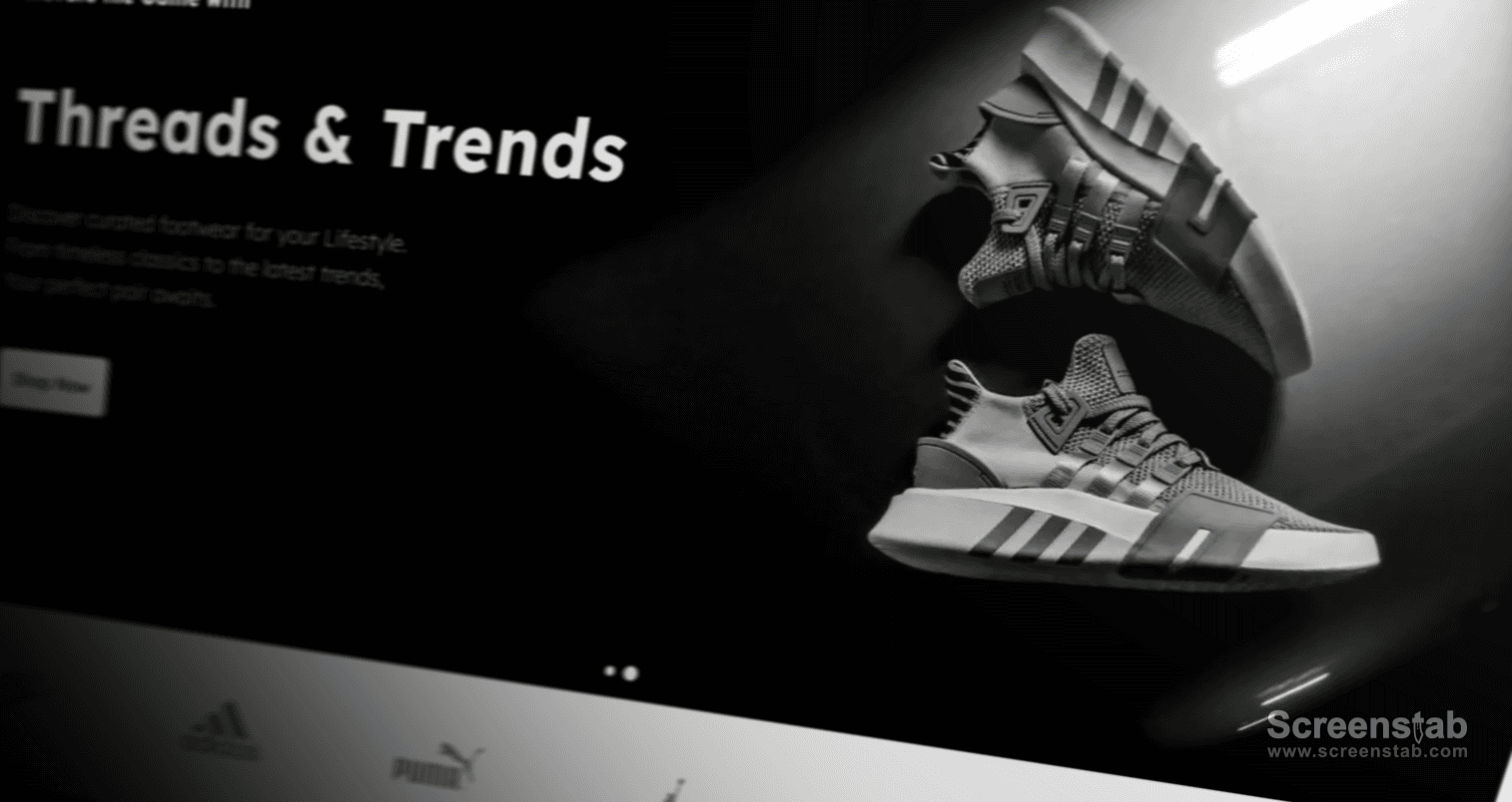 ThreadsNTrends project screenshot